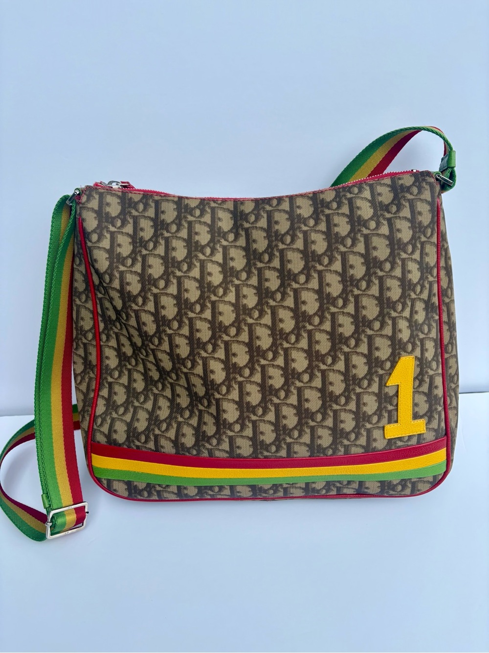 Dior Monogram Messenger Bag - Vintage Galliano